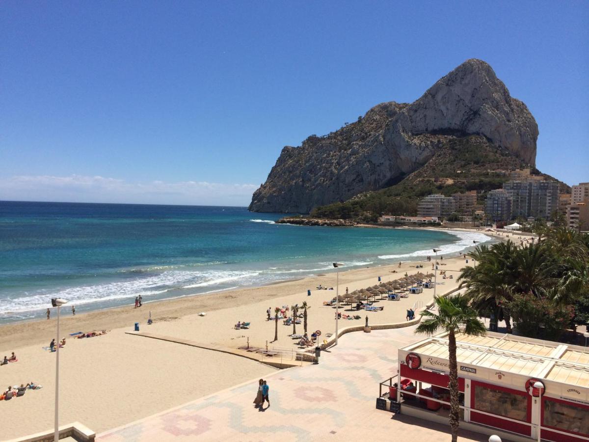 Medi Playa Primera Linea Con Piscina Calpe Eksteriør bilde